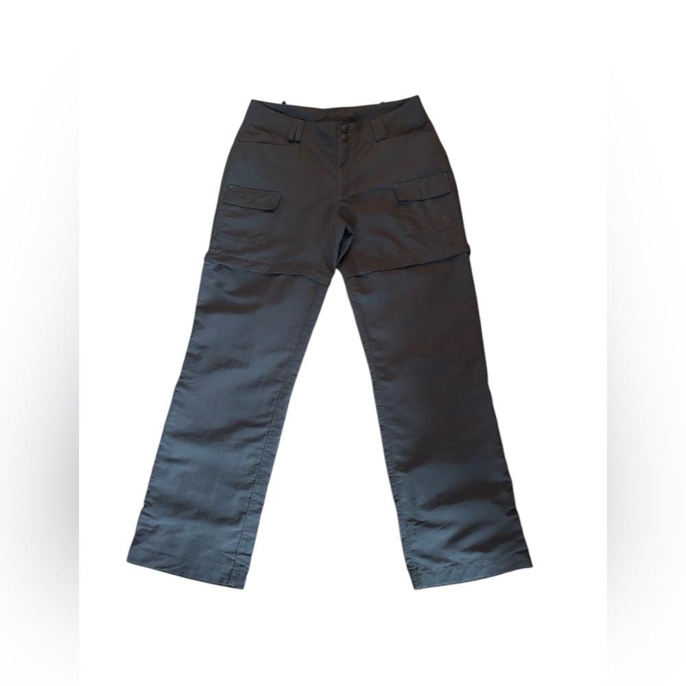 The North Face Paramount Valley Convertible Pants Women's Sz 8  Gray Zip Off